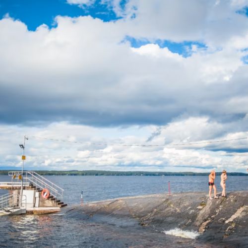 Rauhaniemi Beach and Sauna